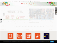 Tablet Screenshot of dworek.warka.pl